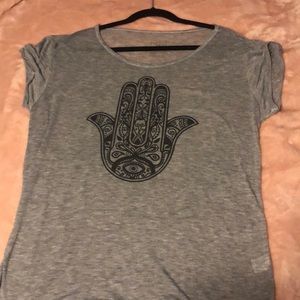 Semi see through tee